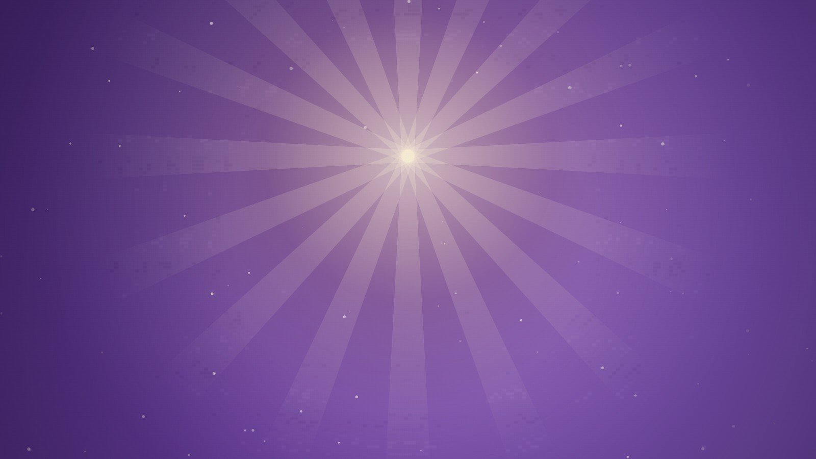 Cielo estrellado con luz dorada